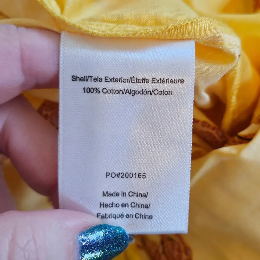 Modcloth The Spring‎ of Things Shorts Yellow Giraffe Shorts Plus Size 4x Summer